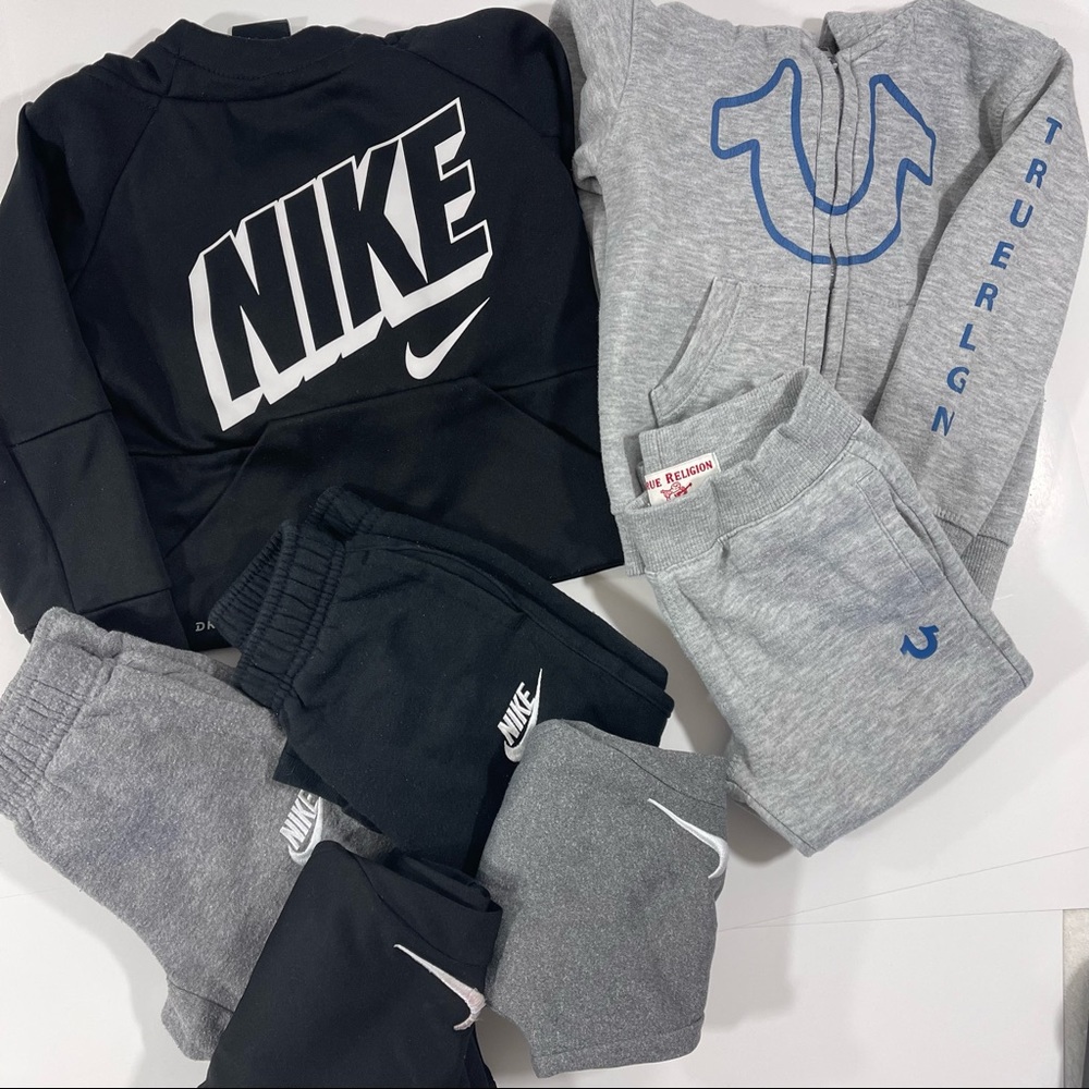 ❌SOLD❌ Kids sweat pants bundle size 2T Nike True Religion Gap OshKosh